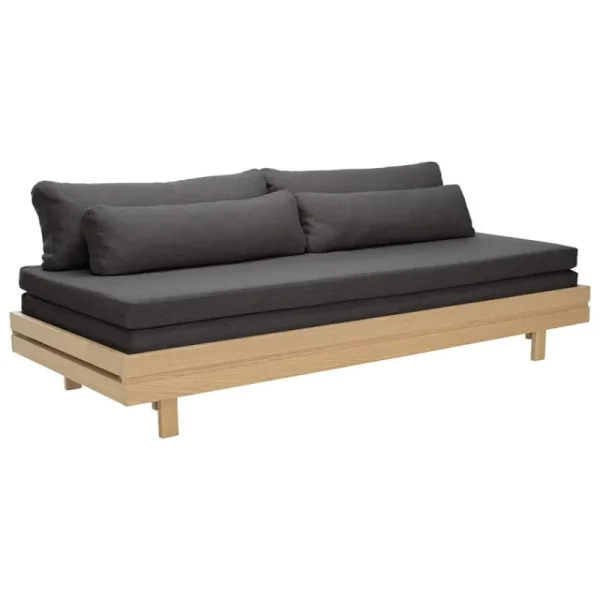 TIPTOE Sofas Und Liegen-Tapio Anttila Collection Day&Night Schlafsofa, Eiche - Grau Hopper 67
