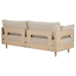 Tapio Anttila Collection Sofas Und Liegen-ON2 Wood Schlafsofa, Eiche geseift gewachst - Hopper 51 in Beige