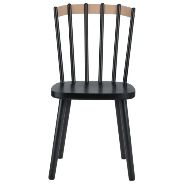 Fredericia Sitzgelegenheiten-Tapio Anttila Collection Piena Stuhl, Birke, Schwarz