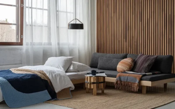 TIPTOE Sofas Und Liegen-Tapio Anttila Collection Day&Night Schlafsofa, Eiche - Grau Hopper 67