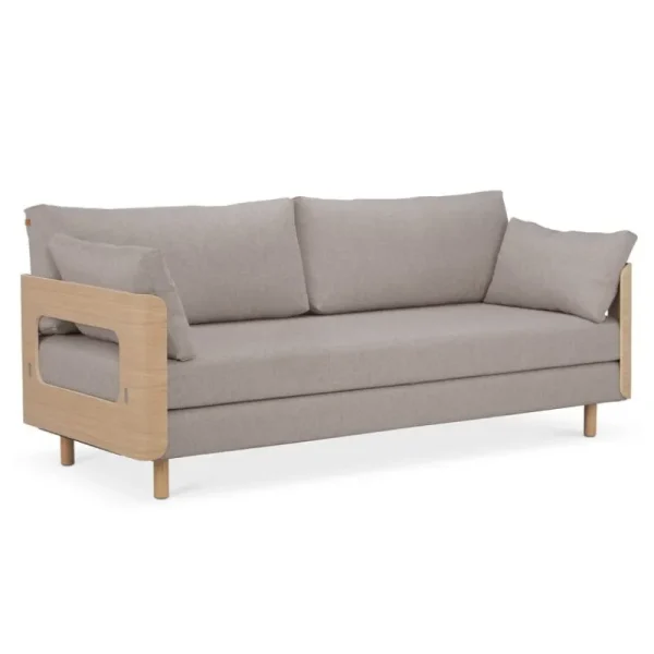 Hem Sofas Und Liegen-Tapio Anttila Collection ON2 Wood Schlafsofa, Eiche geseift gewachst - Diamonds 289 Beige