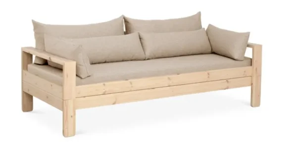 Tapio Anttila Collection Sofas Und Liegen-Kaiku Schlafsofa, Kiefer - Hopper 51 in Beige