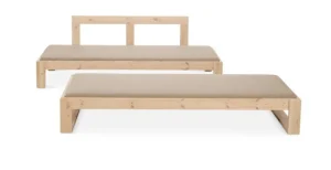 Tapio Anttila Collection Sofas Und Liegen-Kaiku Schlafsofa, Kiefer - Hopper 51 in Beige
