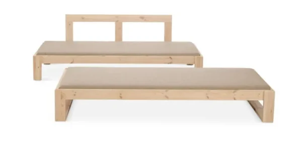 Tapio Anttila Collection Sofas Und Liegen-Kaiku Schlafsofa, Kiefer - Hopper 51 in Beige