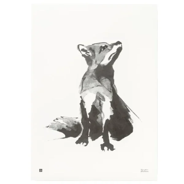 Teemu Ju00e4rvi Illustrations Poster Und Pinnwände^Teemu Järvi Illustrations Fox Poster, 50 x 70 cm