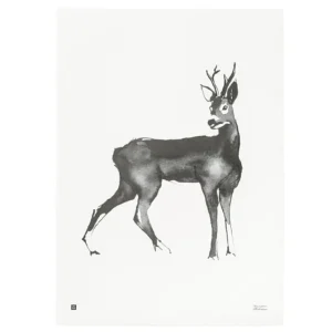 Teemu Ju00e4rvi Illustrations Poster Und Pinnwände^Teemu Järvi Illustrations Deer Poster, 50 x 70 cm