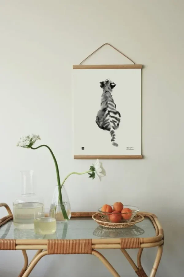Teemu Ju00e4rvi Illustrations Poster Und Pinnwände^Teemu Järvi Illustrations Tiger Cub Poster, 30 × 40 cm