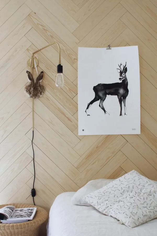 Teemu Ju00e4rvi Illustrations Poster Und Pinnwände^Teemu Järvi Illustrations Deer Poster, 50 x 70 cm