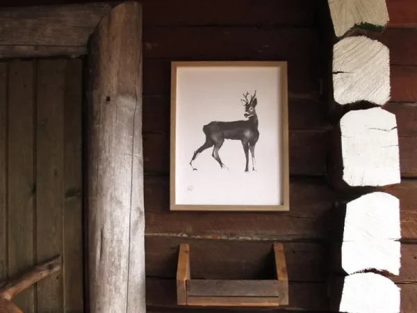 Teemu Ju00e4rvi Illustrations Poster Und Pinnwände^Teemu Järvi Illustrations Deer Poster, 50 x 70 cm