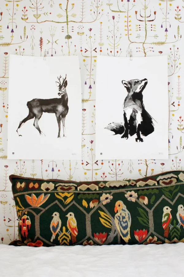 Teemu Ju00e4rvi Illustrations Poster Und Pinnwände^Teemu Järvi Illustrations Deer Poster, 50 x 70 cm
