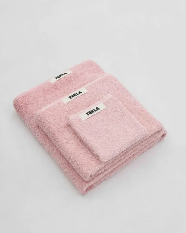 Kinder Tekla Textilien Für Kinder | Badezimmertextilien^Badehandtuch, Shaded Pink
