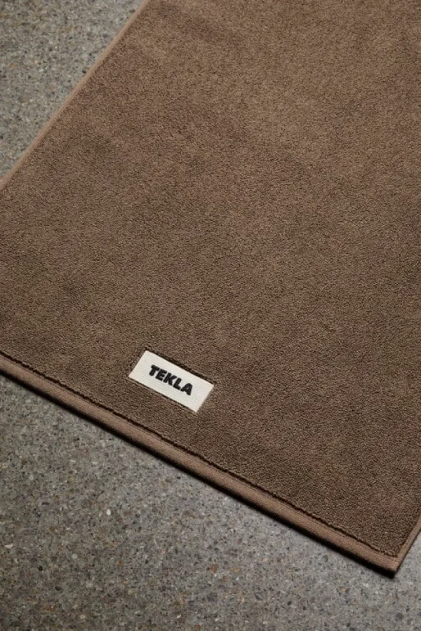 Tekla Badezimmertextilien^Badematte, 70 x 50 cm, Kodiakbraun
