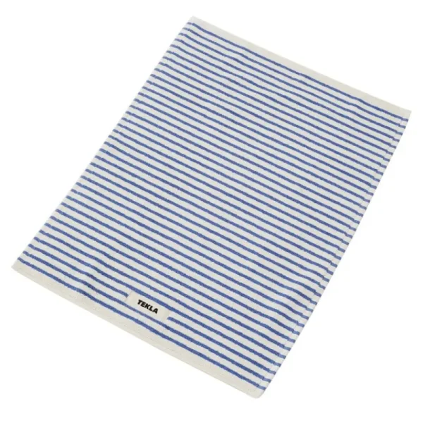 Tekla Badezimmertextilien^Badematte, coastal stripes