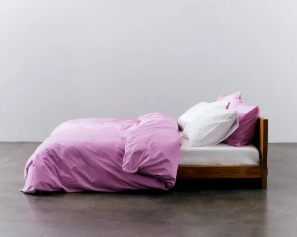 Tekla Bettwäsche^Einzelbettbezug, 150 x 210 cm, Preiselbeere
