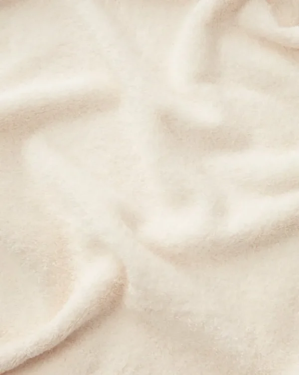 Tekla Badezimmertextilien^Gästehandtuch, ivory