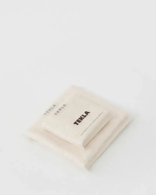 Tekla Badezimmertextilien^Gästehandtuch, ivory