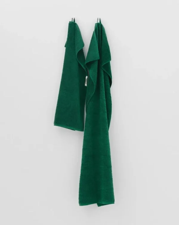 Tekla Badezimmertextilien^Gästetuch, teal green