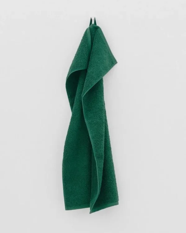 Tekla Badezimmertextilien^Gästetuch, teal green
