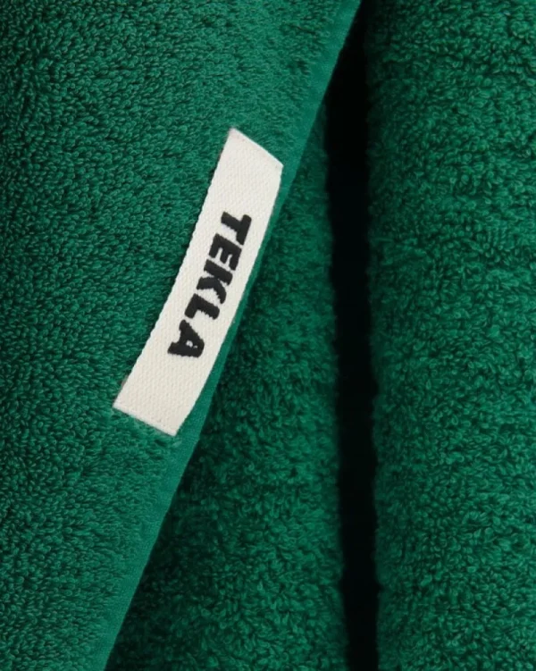 Tekla Badezimmertextilien^Gästetuch, teal green
