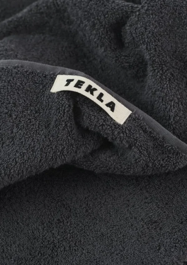 Tekla Badezimmertextilien^Handtuch, charcoal grey