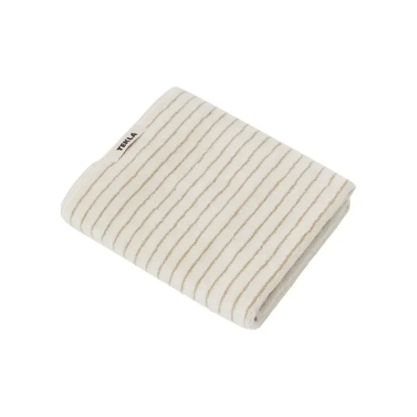 Tekla Badezimmertextilien^Handtuch, sienna stripes