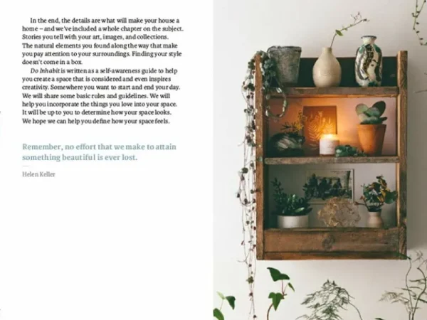 The Do Book Co Design Und Interieur^Do Inhabit: Style your space for a creative and considered life