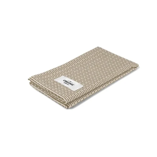 The Organic Company Badezimmertextilien^Küchen und Waschlappen, Steingrau – Khaki
