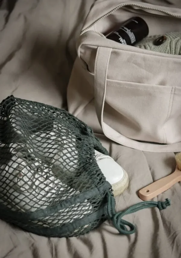 The Organic Company Taschen^Netztasche, L, Dunkelgrün