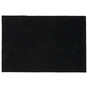 Tica Copenhagen Teppiche Und Läufer^Einfarbiger Uni Teppich, 60 x 90 cm, Schwarz