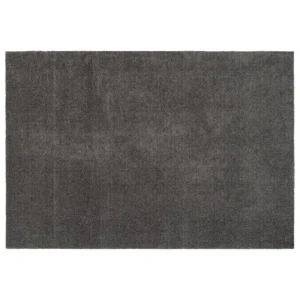 Tica Copenhagen Teppiche Und Läufer^Einfarbiger Uni Teppich, 90 x 130 cm, Stahlgrau