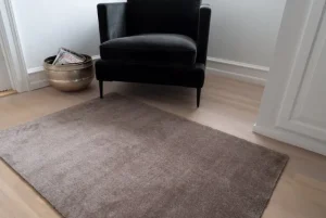 Tica Copenhagen Teppiche Und Läufer^Einfarbiger Uni Teppich, 90 x 130 cm, Sand