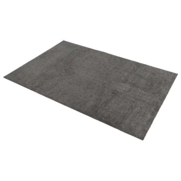 Tica Copenhagen Teppiche Und Läufer^Einfarbiger Uni Teppich, 90 x 130 cm, Stahlgrau
