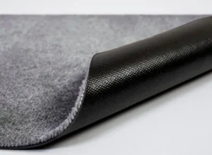 Tica Copenhagen Teppiche Und Läufer^Einfarbiger Uni Teppich, 90 x 130 cm, Stahlgrau