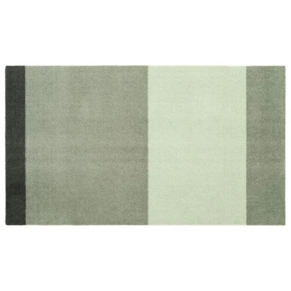 Tica Copenhagen Teppiche Und Läufer^Stripes Horizontal Teppich, 67 x 120 cm, Grün