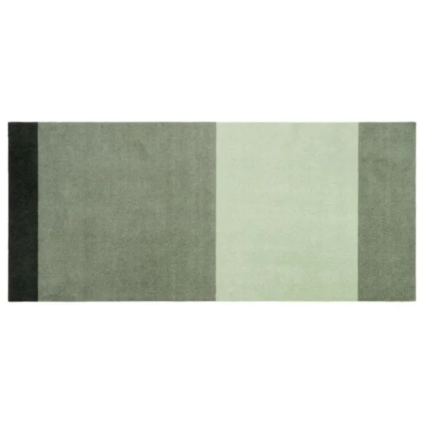 Tica Copenhagen Teppiche Und Läufer^Stripes Horizontal Teppich, 90 x 200 cm, Grün