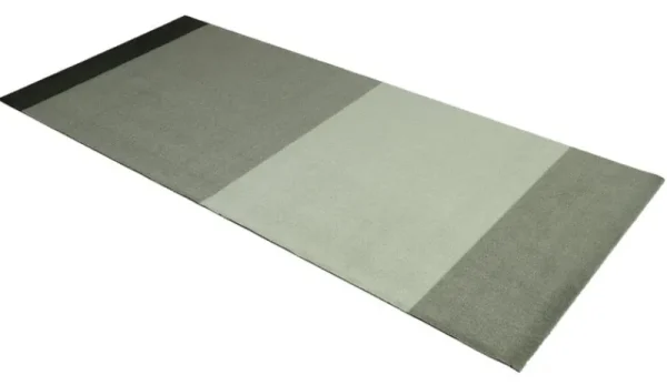 Tica Copenhagen Teppiche Und Läufer^Stripes Horizontal Teppich, 90 x 200 cm, Grün