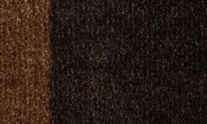 Tica Copenhagen Teppiche Und Läufer^Stripes Horizontal Teppich, 40 x 60 cm, Cognacb. - Dklb. - Schw.