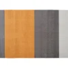 Tica Copenhagen Teppiche Und Läufer^Stripes Matte, 90 x 130 cm, Grau - Senfgelb
