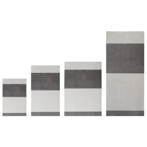 Tica Copenhagen Teppiche Und Läufer^Stripes Matte, 60 x 90 cm, Grau