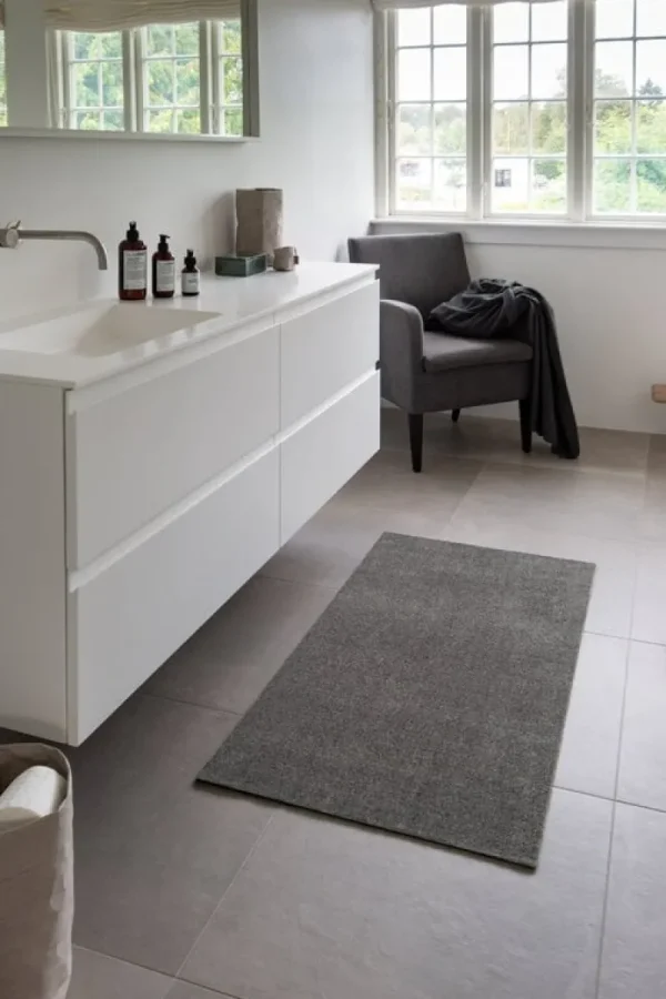 Tica Copenhagen Teppiche Und Läufer^Uni Color Teppich, 67 x 120 cm, Stahlgrau