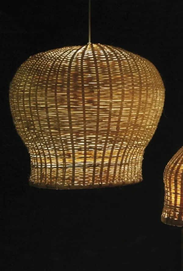 LYFA Deckenleuchten-Tikau Bamboo Pendelleuchte von Ilkka Suppanen, L