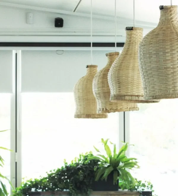 LYFA Deckenleuchten-Tikau Bamboo Pendelleuchte von Ilkka Suppanen, S