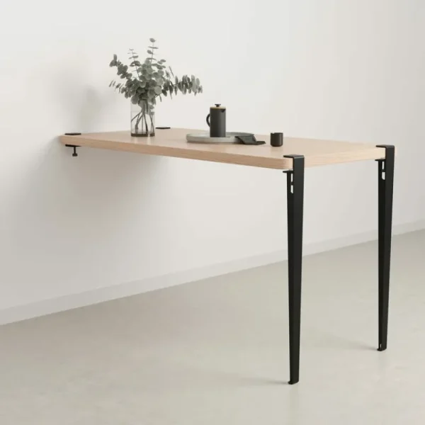 TIPTOE Tische-Bartischbein, 110 cm, 1 Stück, Graphitschwarz