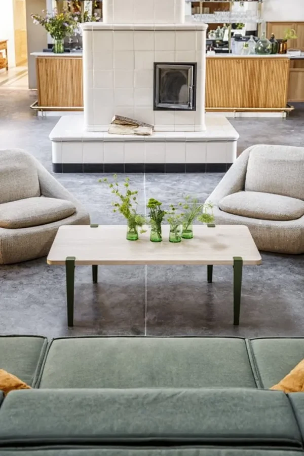 Tapio Anttila Collection Tische | Sitzgelegenheiten-TIPTOE Couchtisch und Bankbein 43 cm, 1 Stück, Rosmaringrün