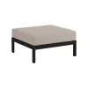 Audo Copenhagen Sofas Und Liegen-TIPTOE Easy Ottomane, Graphitschwarz - Sandbeige
