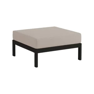 Audo Copenhagen Sofas Und Liegen-TIPTOE Easy Ottomane, Graphitschwarz - Sandbeige