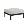 TIPTOE Sofas Und Liegen-Easy Ottomane, Graphitschwarz - Heidegrau