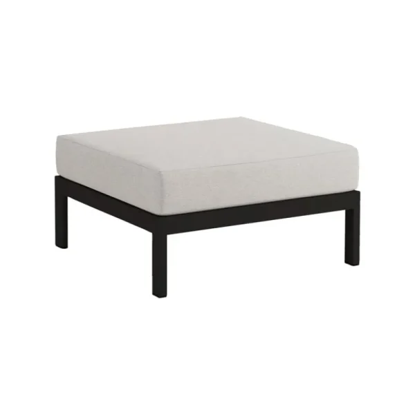 TIPTOE Sofas Und Liegen-Easy Ottomane, Graphitschwarz - Heidegrau