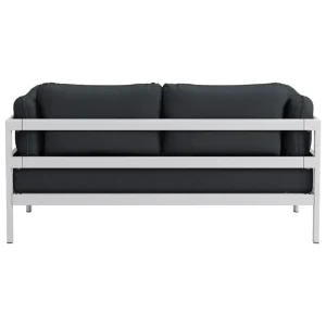 Fasetti Sofas Und Liegen-TIPTOE Easy 2-Sitzer Sofa, Australgrau - Schiefergrau