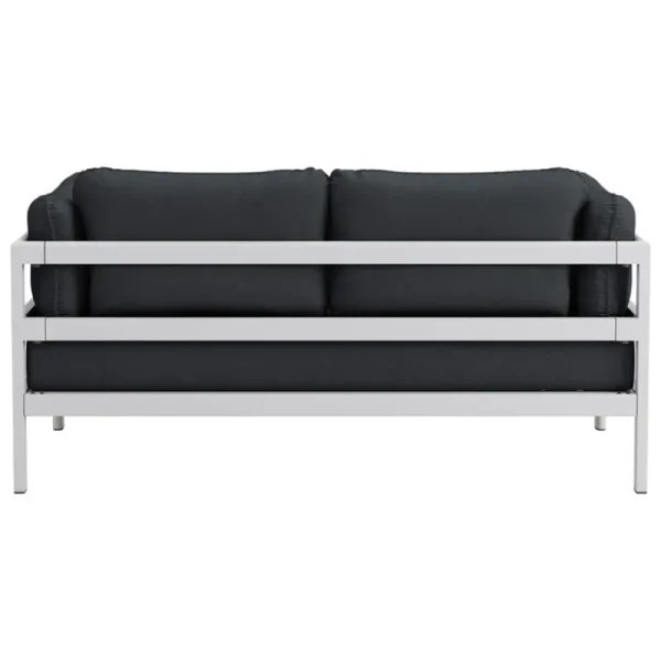 Fasetti Sofas Und Liegen-TIPTOE Easy 2-Sitzer Sofa, Australgrau - Schiefergrau
